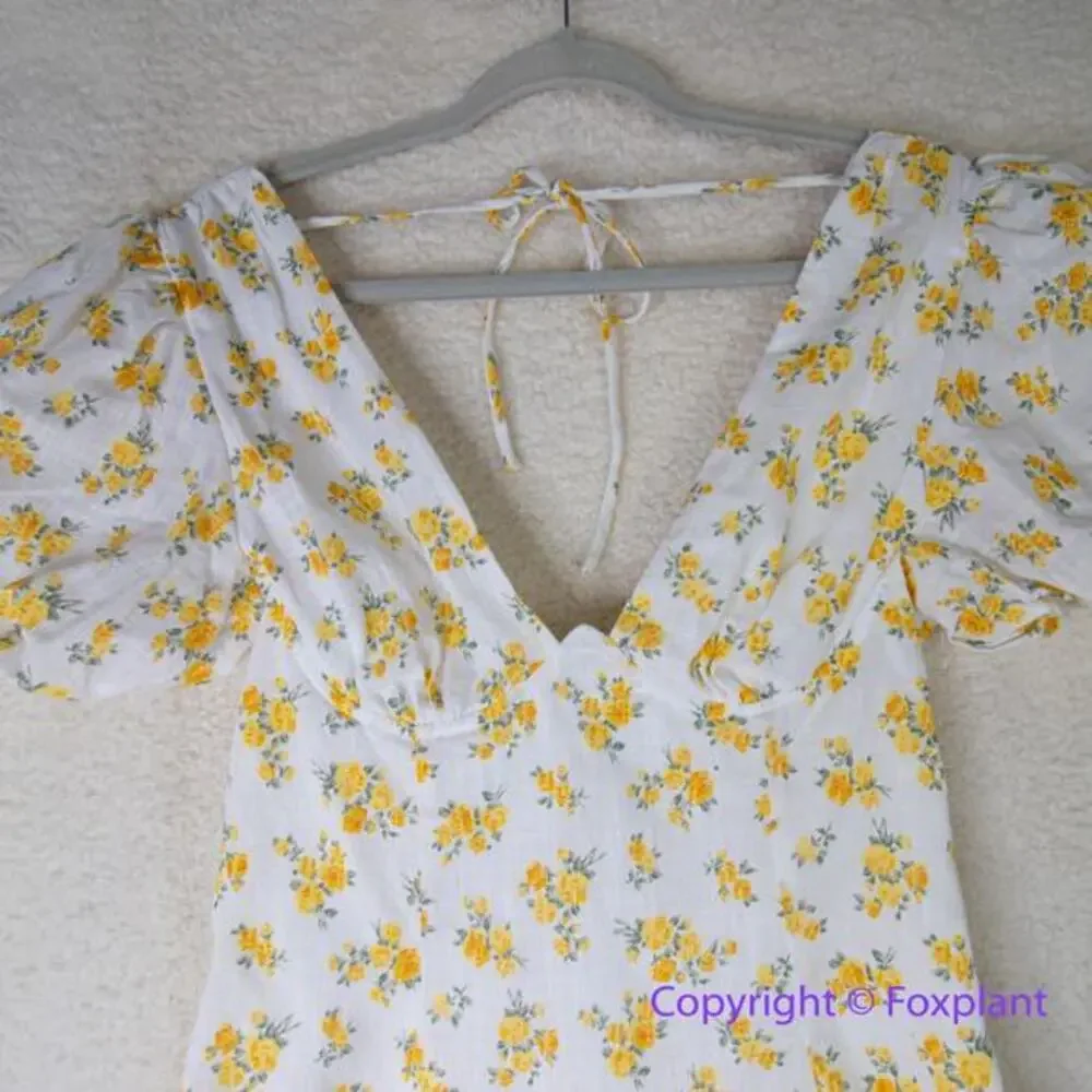 New! Astr the label lovegrove floral pilaf sleeve underwire‎ dress, size L